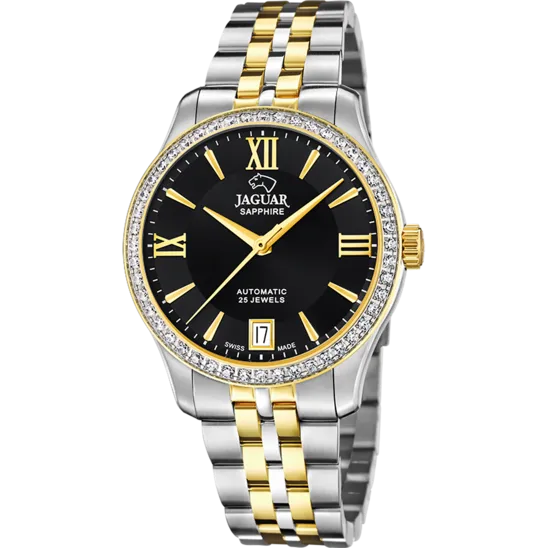 Reloj Suizo De Mujer Jaguar Héritage Negro J998/2