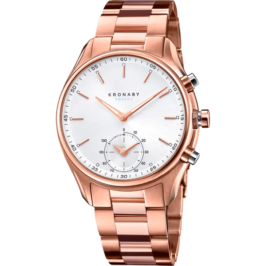 Reloj Kronaby S2745/1 Plateado Brazalete De Acero Inoxidable, Hombre
