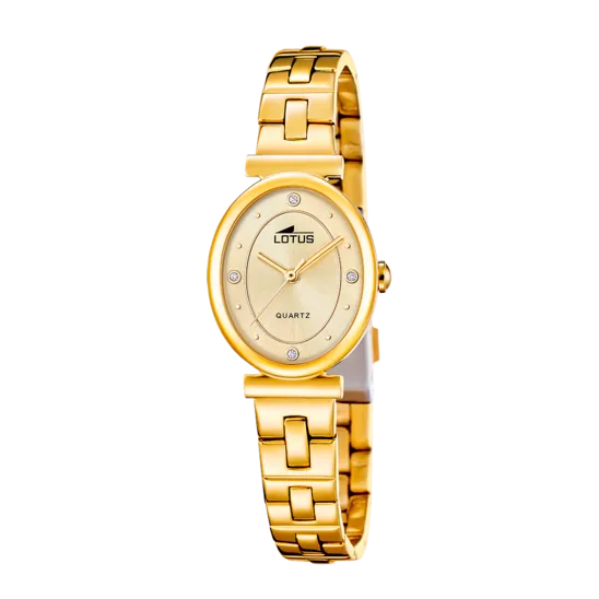 Reloj De Mujer Lotus 2gether + Pulsera A Juego 19018/2
