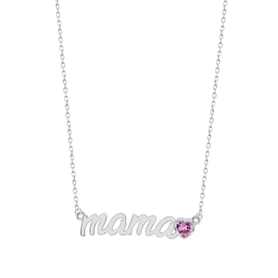Collar Mamá Lotus Silver Lp1808-1/3 Plata, Mujer