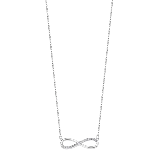 Collar Infinito Lotus Silver Lp1872-1/1 Plata, Mujer