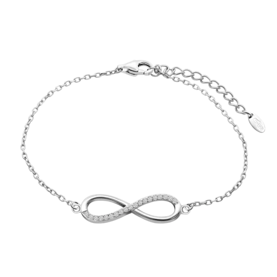 Pulsera Infinito Lotus Silver Lp1872-2/3 Plata, Mujer