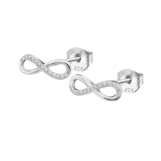 Pendientes Infinito Lotus Silver Lp1872-4/3 Plata, Mujer