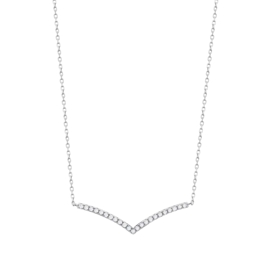 Collar Lotus Silver Pure Essential Lp1992-1/1 Plata, Mujer