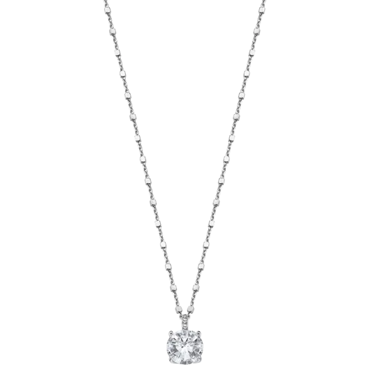 Collar Lotus Silver Charming Lady Lp2005-1/1 Plata, Mujer