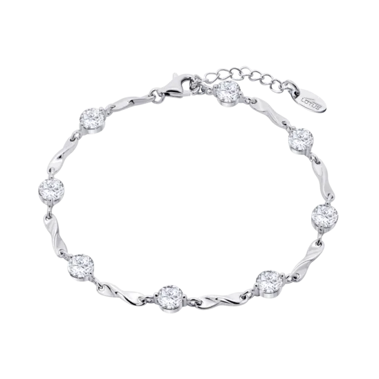 Pulsera Lotus Silver Trendy Lp3091-2/1 Plata, Mujer