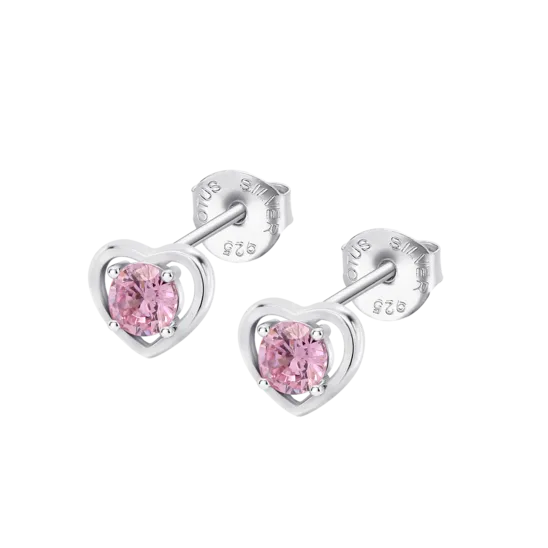 Pendientes Corazón Lotus Silver Moments Lp3092-4/3 Plata, Mujer