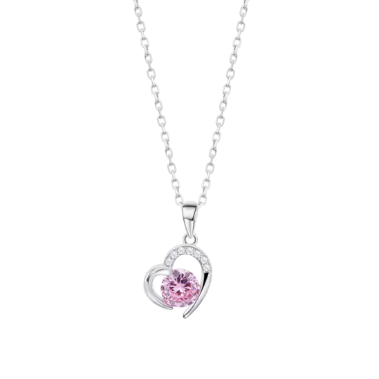 Collar Corazón Lotus Silver Colors Lp3106-1/2 Plata, Mujer