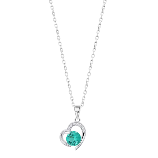 Collar Corazón Lotus Silver Colors Lp3106-1/5 Plata, Mujer