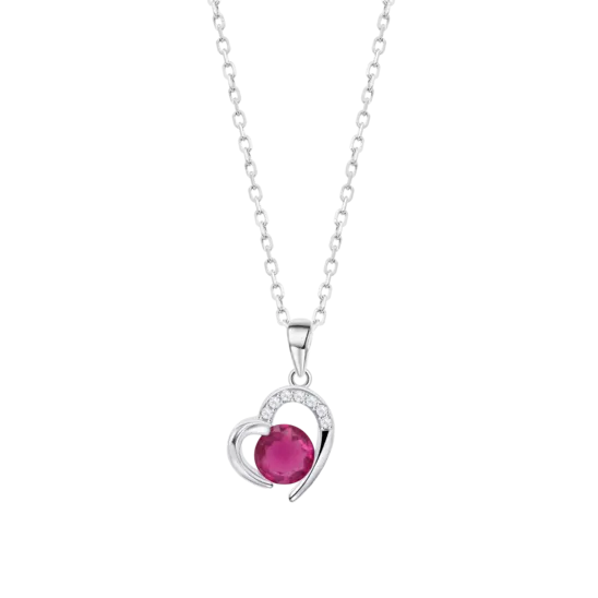Collar Corazón Lotus Silver Moments Lp3106-1/7 Plata, Mujer