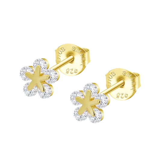 Pendientes Estrella Lotus Silver Lp3107-4/2 Plata, Mujer