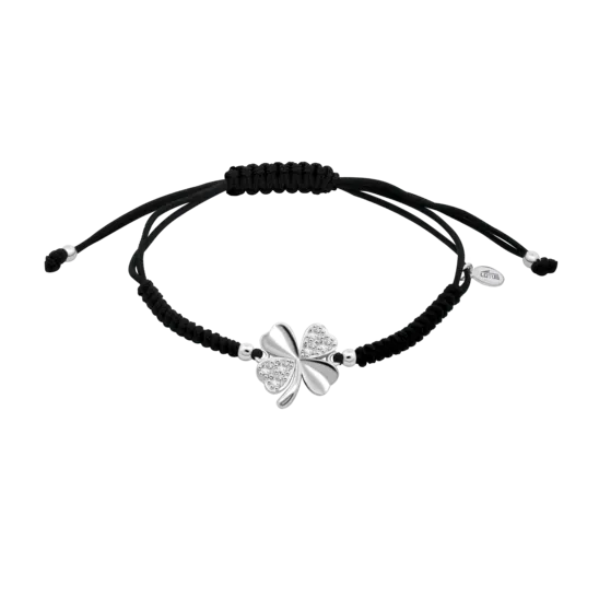 Pulsera Trébol Lotus Silver Lp3108-2/2 Plata, Mujer