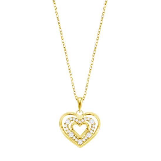 Collar Corazón Lotus Silver Moments Lp3143-1/2 Plata, Mujer