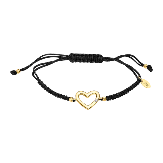 Pulsera Corazón Lotus Silver Moments Lp3217-2/2 Plata, Mujer