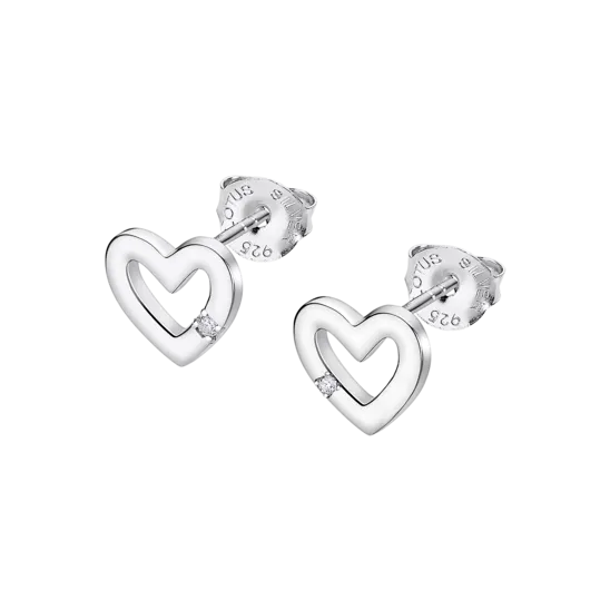 Pendientes Corazón Lotus Silver Moments Lp3217-4/1 Plata, Mujer