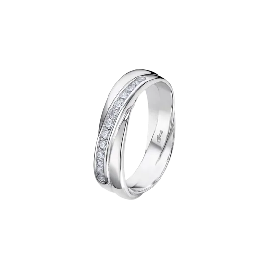 Anillo Lotus Silver Pure Essential Lp3448-3/118 Plata, Mujer