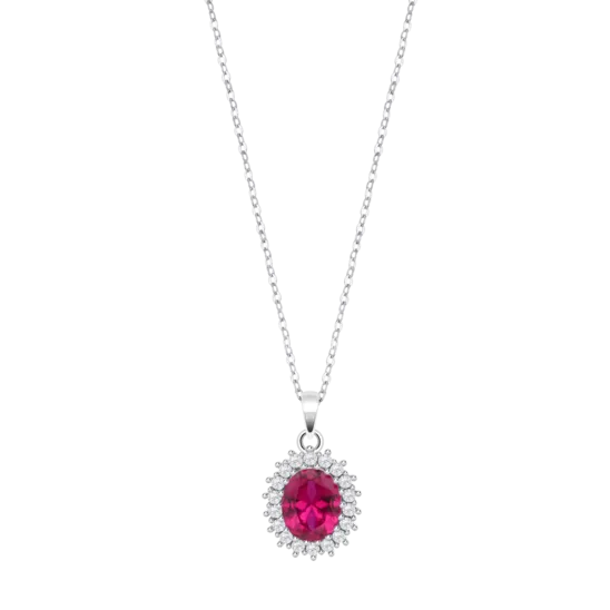 Collar Lotus Silver Lp3459-1/4 Plata, Mujer