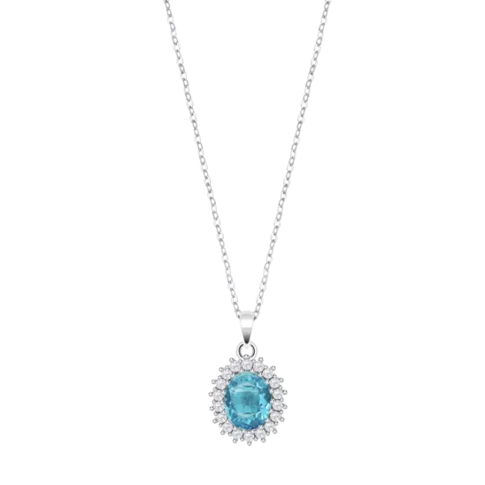 Collar Lotus Silver Colors Lp3459-1/5 Plata, Mujer