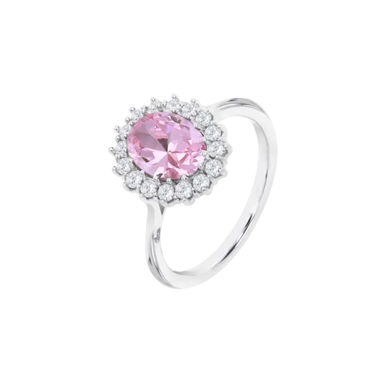 Anillo Geométrico Lotus Silver Colors Lp3459-3/612 Plata, Mujer