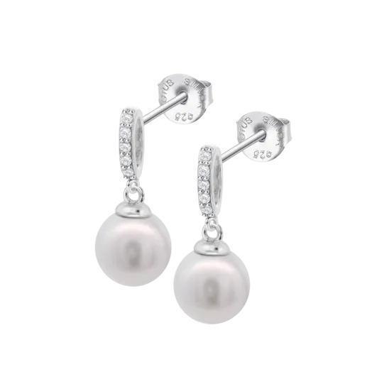 Pendientes Lotus Silver Pearls Lp3478-4/1 Plata, Mujer