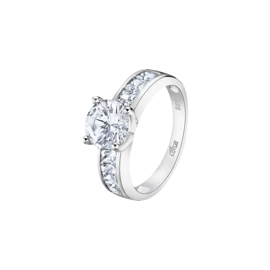 Anillo Lotus Silver Pure Essential Lp3542-3/116 Plata, Mujer