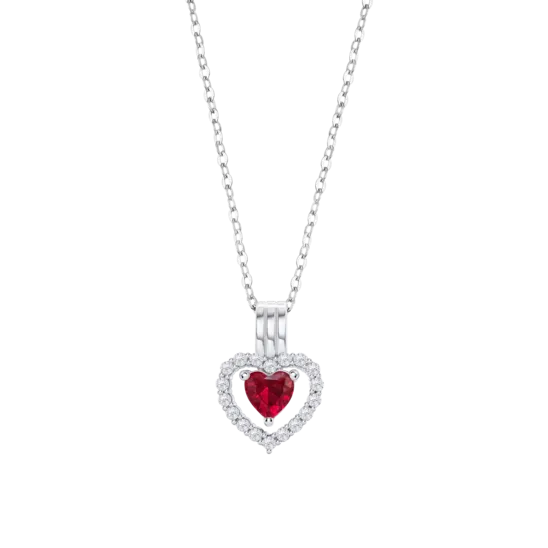 Collar Corazón Lotus Silver Sinfos Lp3555-1/3 Plata, Mujer