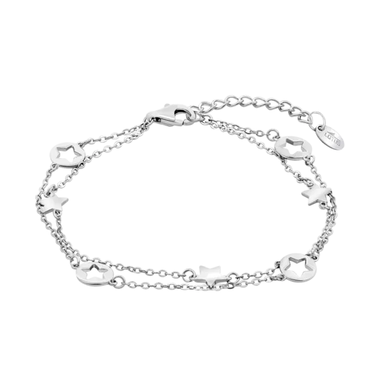 Pulsera Estrella Lotus Silver Lp3654-2/1 Plata, Mujer