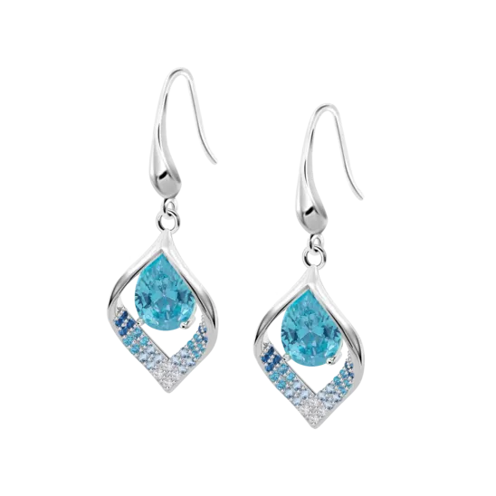 Pendientes Lotus Silver Colors Lp3711-4/4 Plata, Mujer