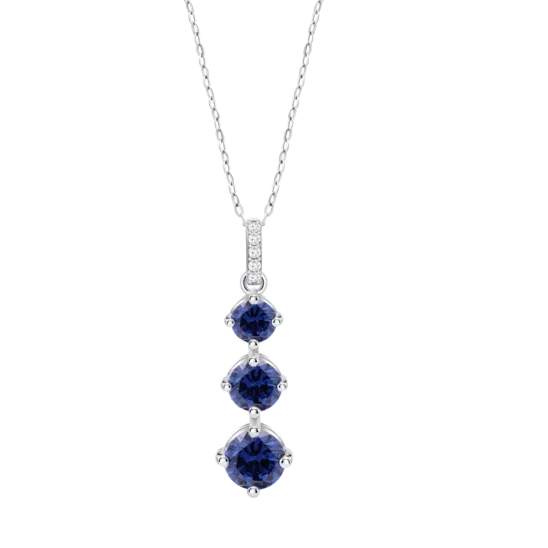 Collar Lotus Silver Colors Lp3785-1/2 Plata, Mujer