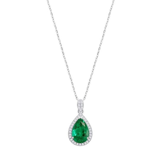 Collar Lotus Silver Colors Lp3789-1/3 Plata, Mujer
