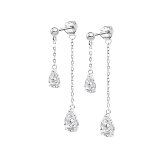 Pendientes Lotus Silver Lp3800-4/1 Plata, Mujer
