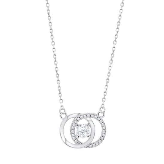 Collar Lotus Silver Beyond Classics Lp3820-1/1 Plata, Mujer
