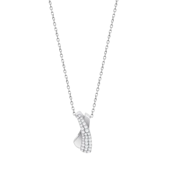 Collar Lotus Silver Beyond Classics Lp3845-1/1 Plata, Mujer