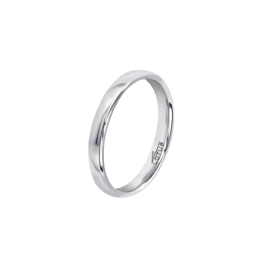 Anillo Lotus Silver Love Ring Lp3868-3/124 Plata, Unisex