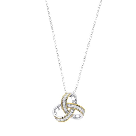Collar Lotus Silver Lp3888-1/1 Plata, Mujer