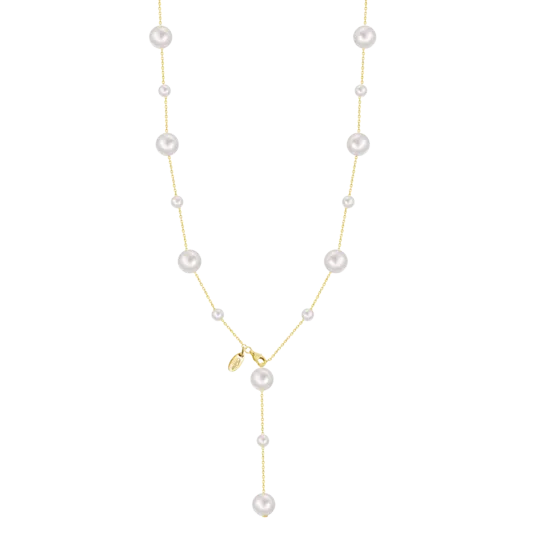 Collar Lotus Silver Pearls Lp3930-1/2 Plata, Mujer