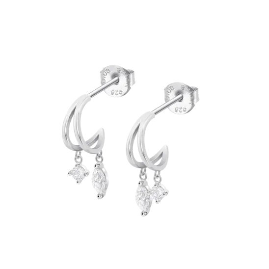 Pendientes Lotus Silver Trendy Lp3935-4/1 Plata, Mujer