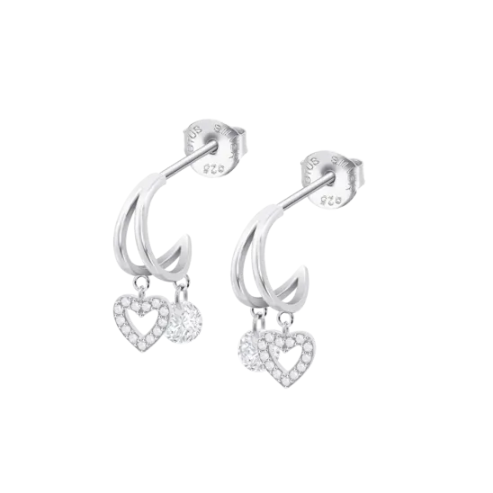 Pendientes Lotus Silver Trendy Lp3937-4/1 Plata, Mujer