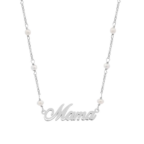 Collar Mamá Lotus Silver Mother's Love Lp3949-1/1 Plata, Mujer