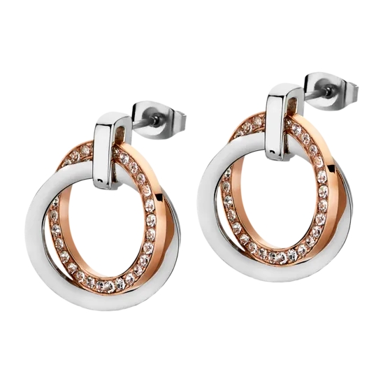 Pendientes Geométrico Lotus Style Ls1780-4/2 Acero Inoxidable, Mujer