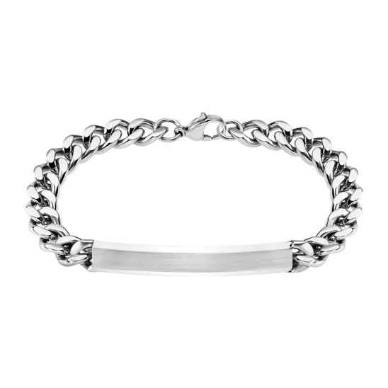 Pulsera Lotus Style Men In Black Ls1936-2/1 Acero, Hombre