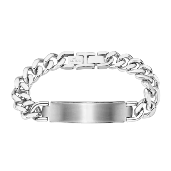 Pulsera Cadena Lotus Style Ls1989-2/1 Acero Inoxidable, Hombre