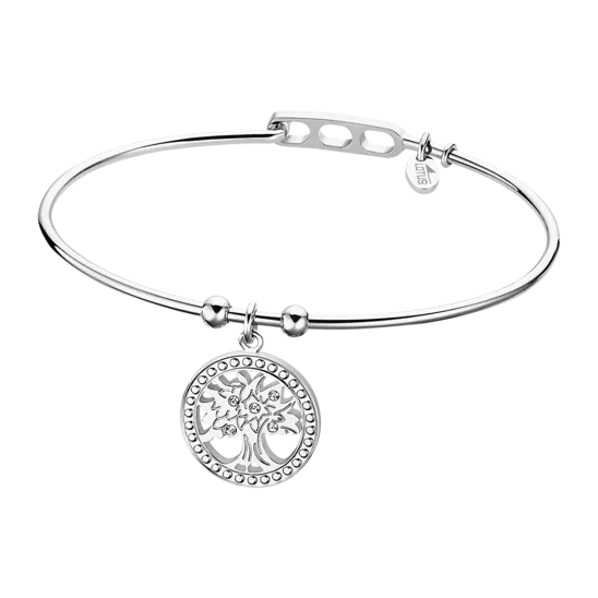 Pulsera Arbol Vida Lotus Style Ls2015-2/3 Acero Inoxidable, Mujer