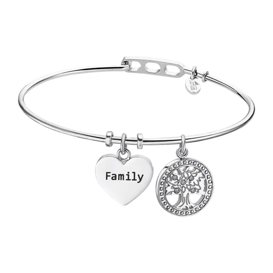 Pulsera Corazón Lotus Style Ls2036-2/3 Acero Inoxidable, Mujer