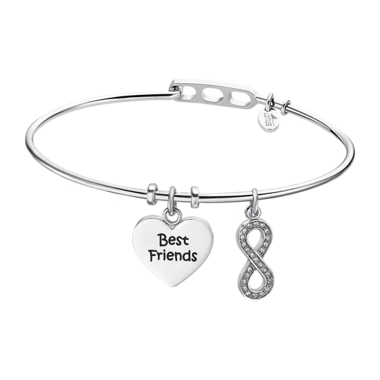 Pulsera Corazón Lotus Style Ls2036-2/5 Acero Inoxidable, Mujer