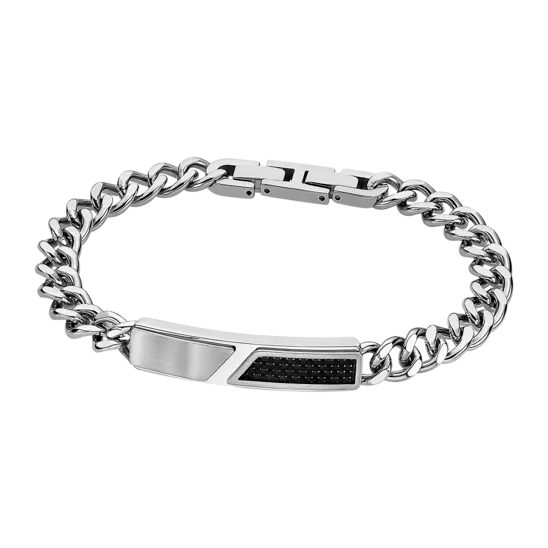 Pulsera Lotus Style Ls2058-2/1 Acero Inoxidable, Hombre