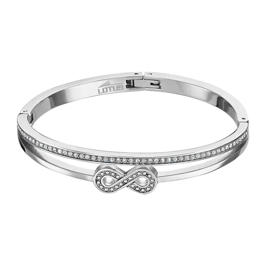 Pulsera Infinito Lotus Style Bliss Ls2088-2/2 Acero, Mujer