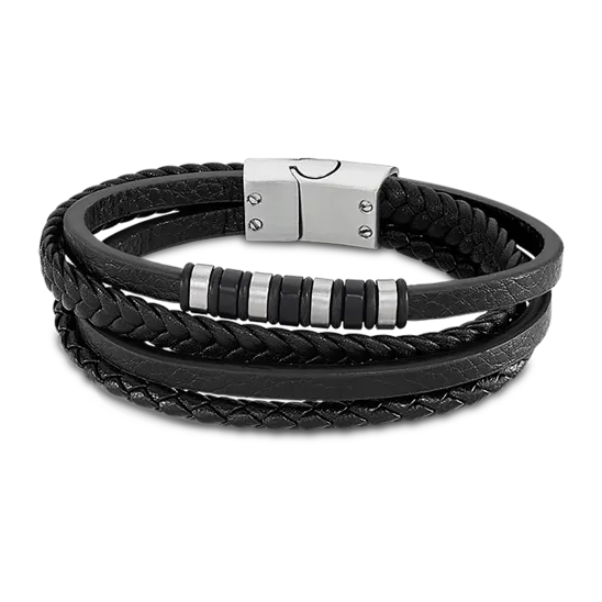 Pulsera Lotus Style Ls2101-2/1 Acero Inoxidable, Hombre