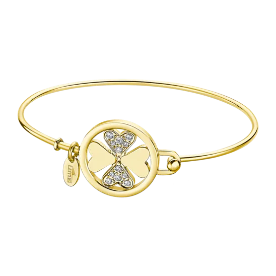 Pulsera Trébol Lotus Style Millennial Ls2119-2/1 Acero, Mujer