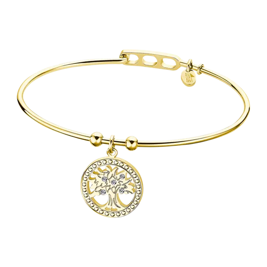 Pulsera Árbol De Vida Lotus Style Millennial Ls2120-2/3 Acero, Mujer